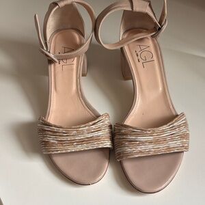 AGL Nude sandals 39.5